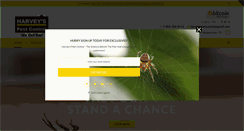 Desktop Screenshot of harveyspestcontrol.com
